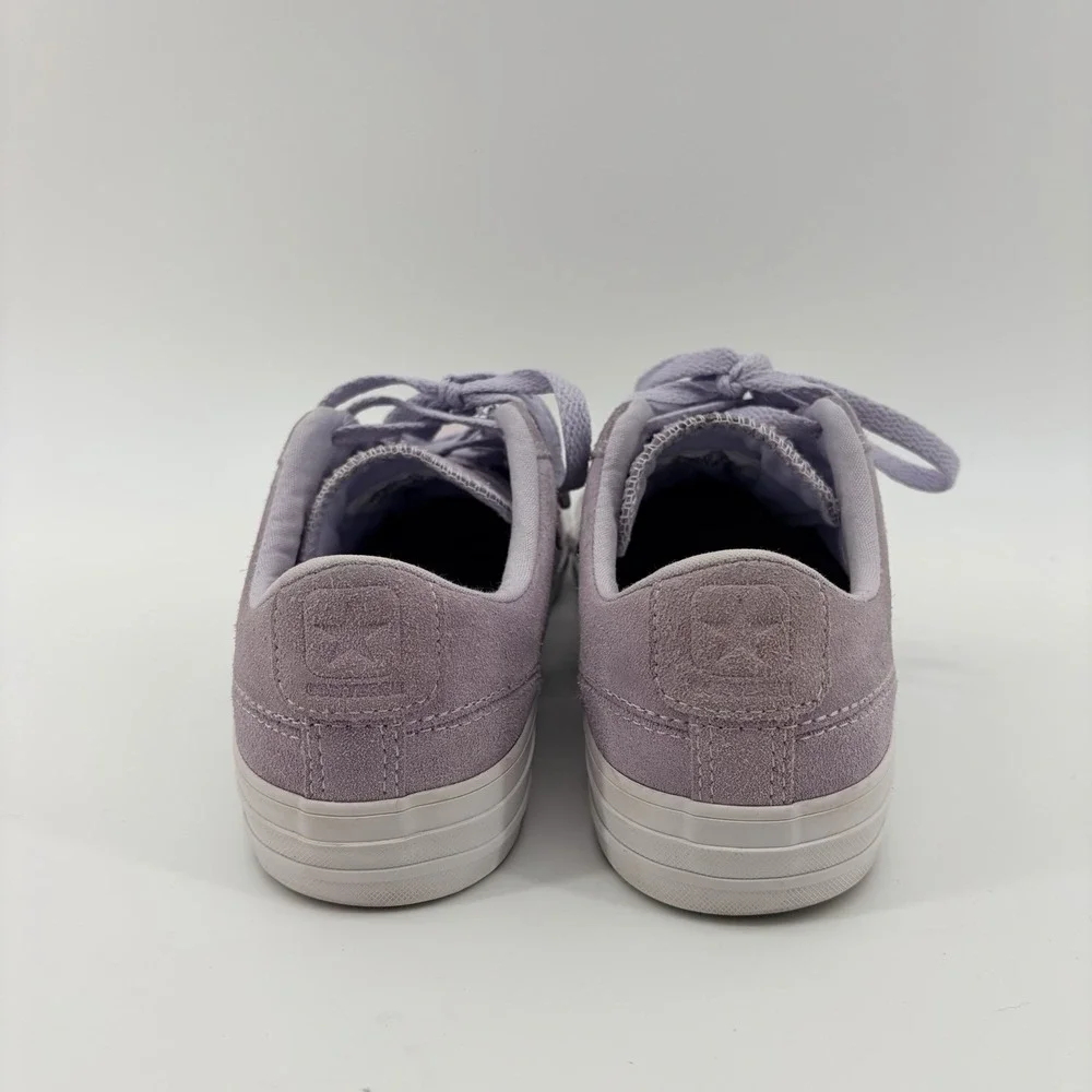 Converse Chuck Star Player Ox Purple White Suede‎ Size 8 Womens - Picture 4 of 8